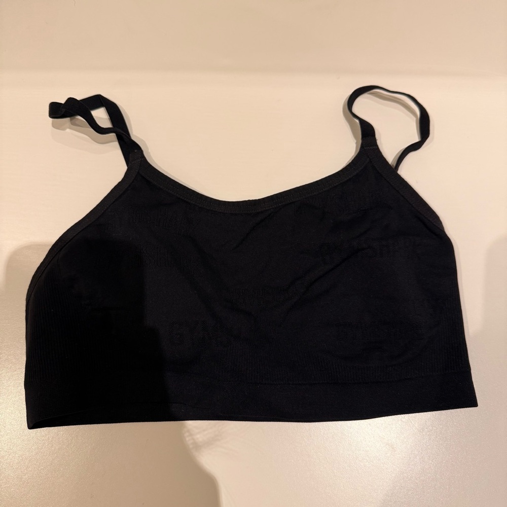 Gymshark Black Sports Bra